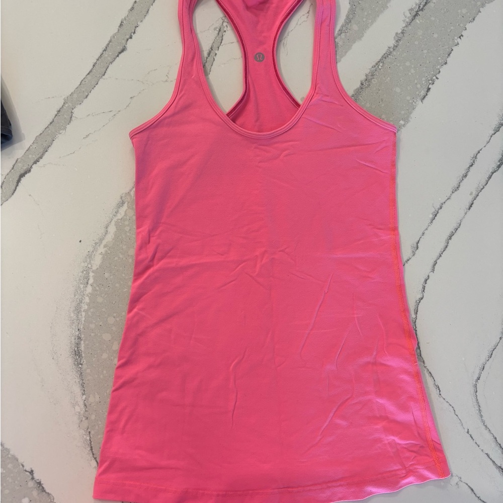 Lululemon Pink Ebb to Street Tank